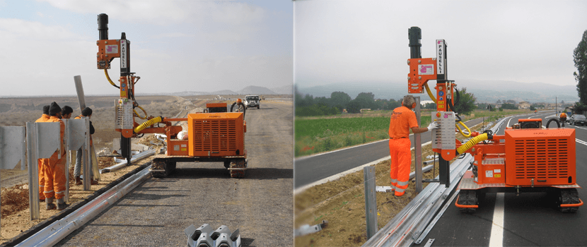 solar-ramming-construction-road-pile-driving-equipment-in-UAE