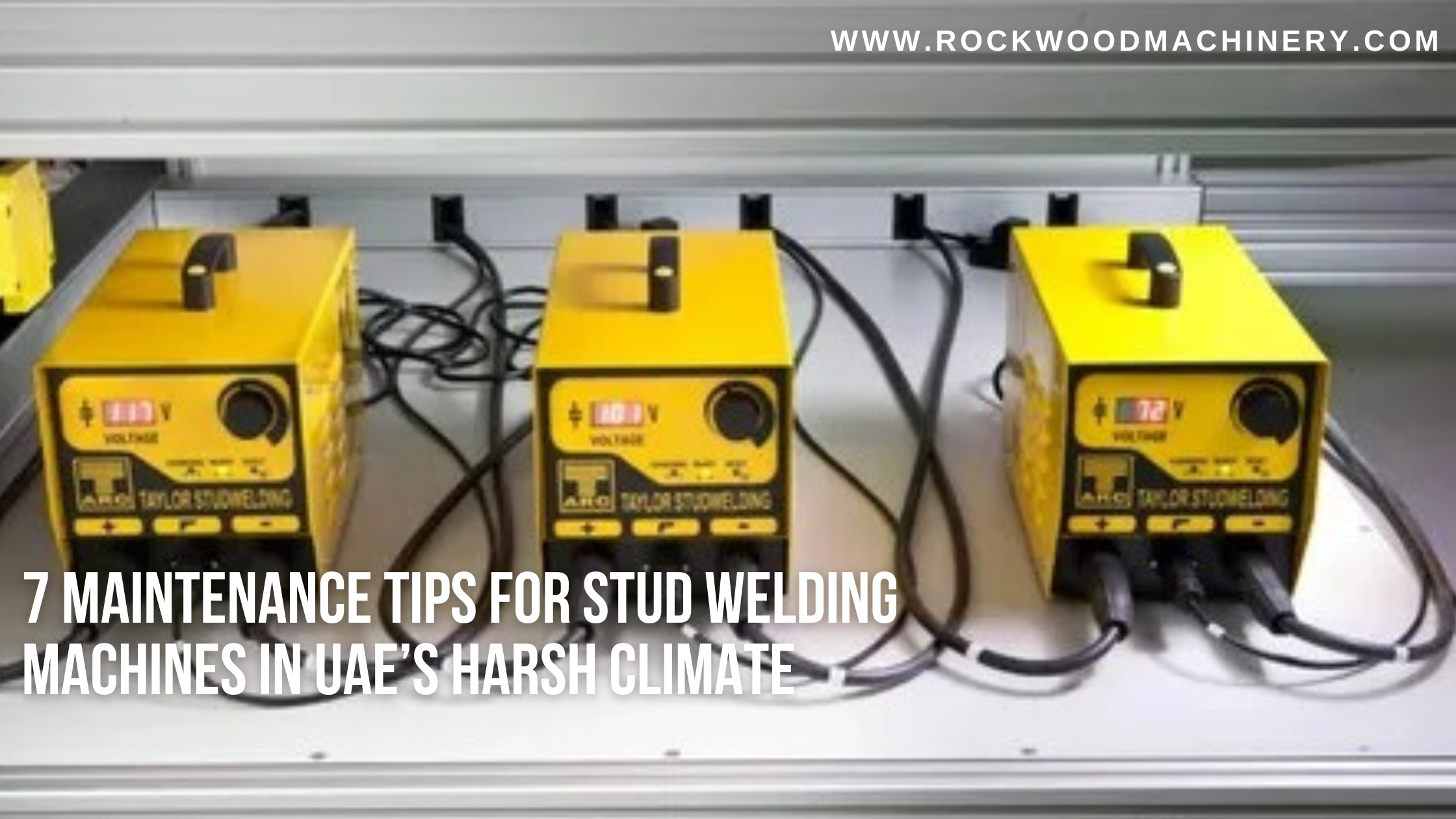 7 maintenance tips for stud welding machines in uae